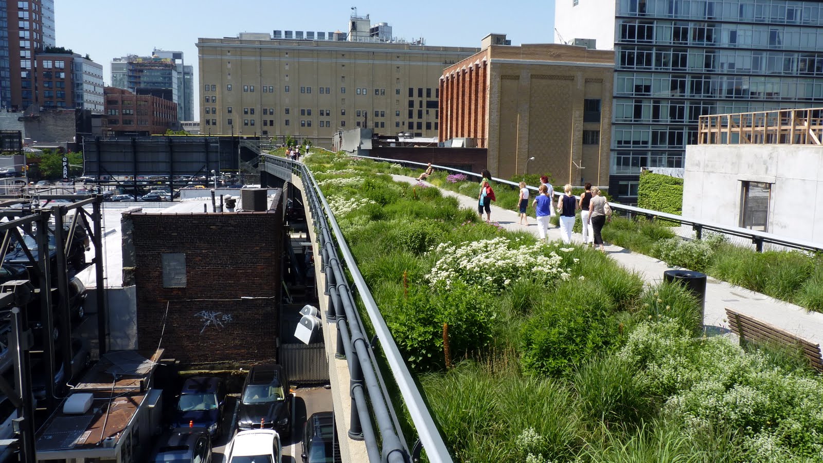 New York High Line Park Walking Tour