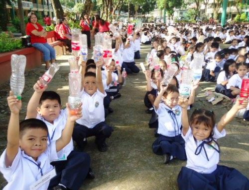 Students activating recycling awareness: Eco-savers in Marikina City, Philippines